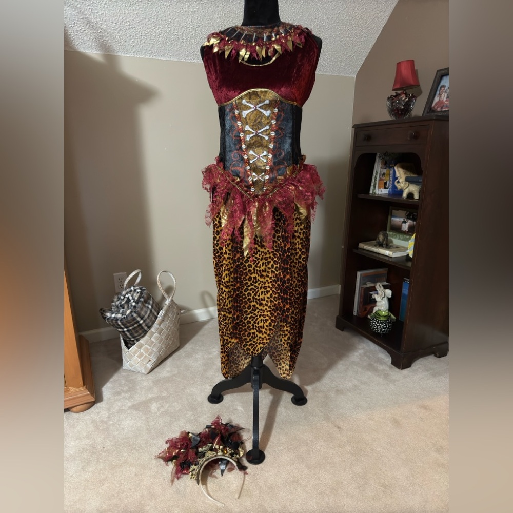 In Character Voodoo Priestess Costume